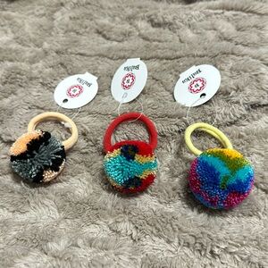 💕Wayuu ponytail hair bands elastic ties